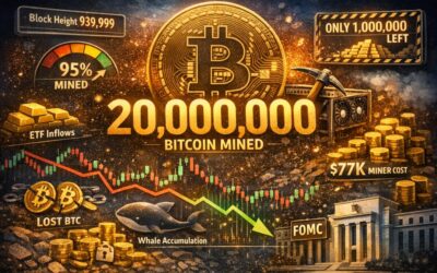 Bitcoin 20 Millionth Coin Mined