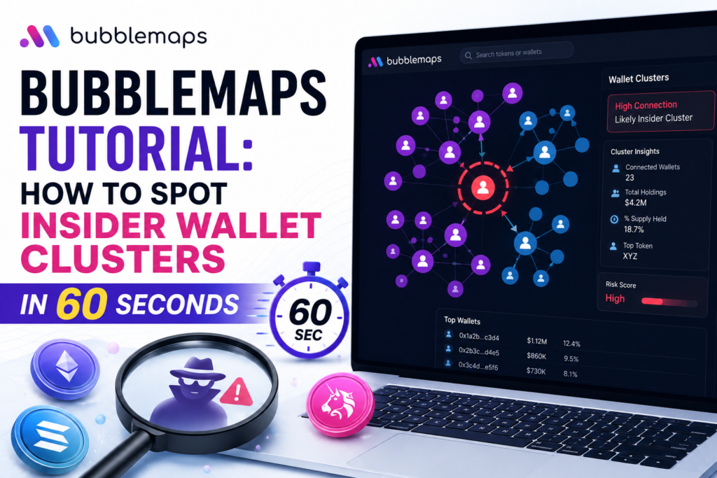 Bubblemaps Tutorial: How to Spot Insider Wallet Clusters in 60 Seconds