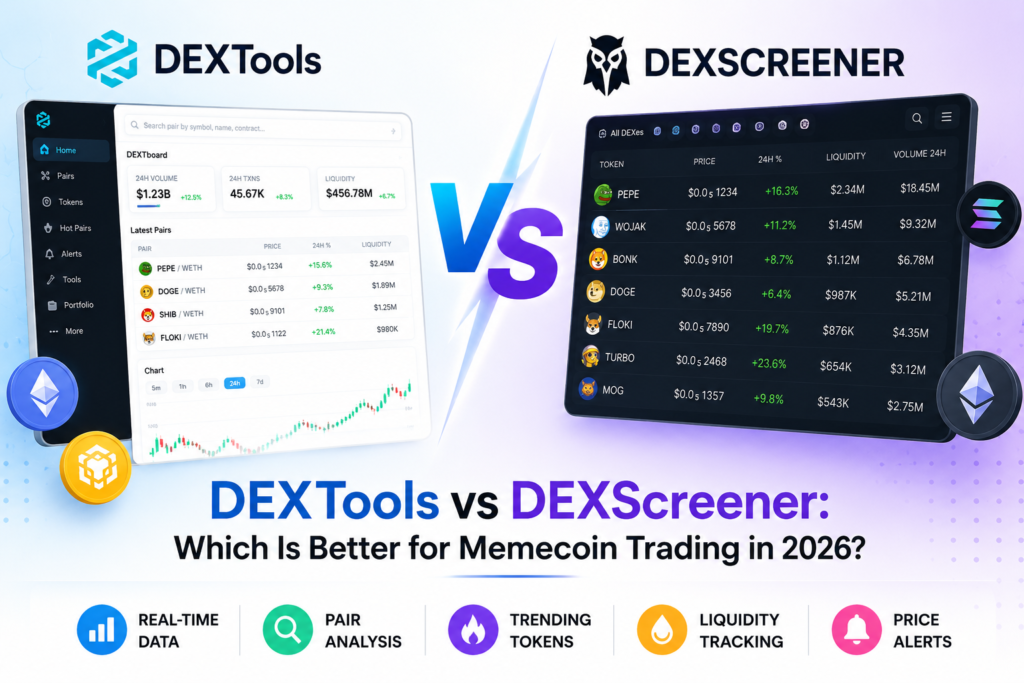 DEXTools vs DEXScreener: