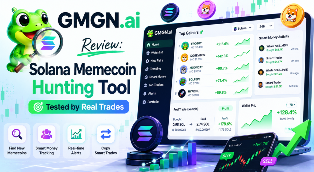 GMGN.ai Review 2026: Solana Memecoin Hunting Tool Tested by Real Trades