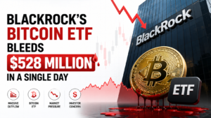 BlackRock's Bitcoin ETF Bleeds $528 Million in a Single Day