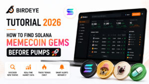 Birdeye Tutorial 2026: How to Find Solana Memecoin Gems Before Pumps