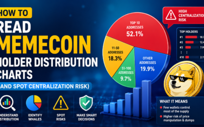 How to Read Memecoin Holder Distribution Charts (And Spot Centralization Risk)