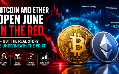 Bitcoin and Ether Open June in the Red-But the Real Story Is Underneath the Price