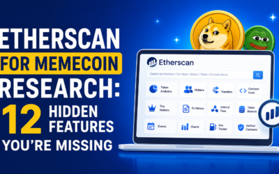 Etherscan for Memecoin Research: 12 Hidden Features You're Missing
