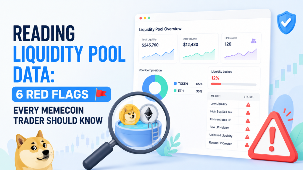 Reading Liquidity Pool Data: 6 Red Flags Every Memecoin Trader Should Know