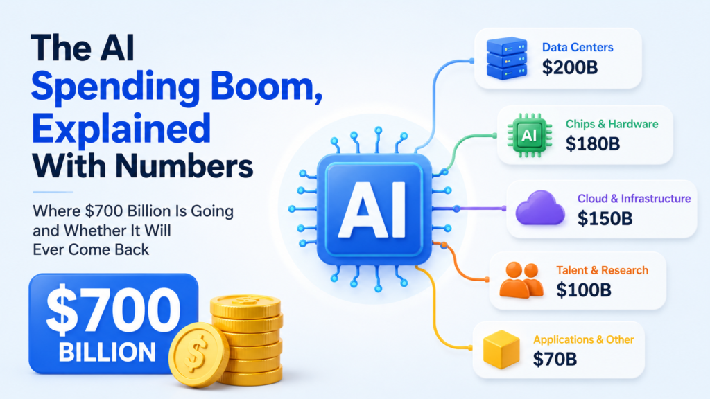The AI Spending Boom, Explained With Numbers: Where $700 Billion Is Going and Whether It Will Ever Come Back