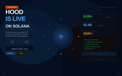 HOOD tokenized stock Solana