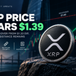 XRP price near $1.39 after recovering from $1.33