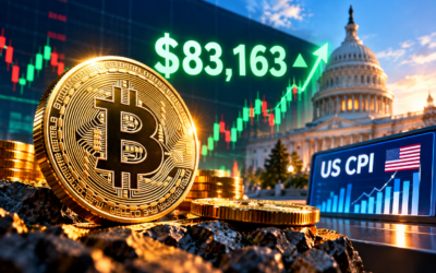 Bitcoin price rebounds above $83,000 as traders await US inflation data